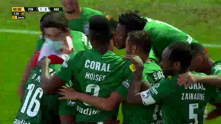 POR D1 Portimonense Vs Maritimo Diederrick Joel Tagueu Tadjo Goal in 91 min, Score 1:2