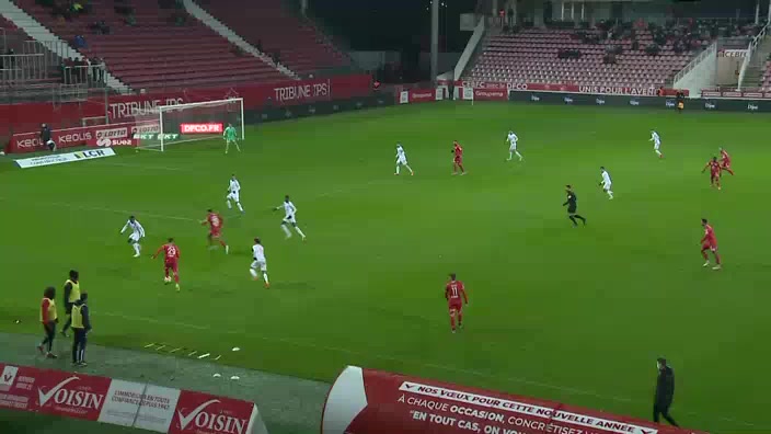 FRA D2 Dijon Vs Nimes Romain Philippoteaux Goal in 56 min, Score 1:2