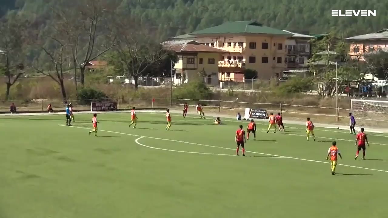 Bhutan CUP Paro FC Vs Ugyen Academy  Goal in 32 min, Score 1:0