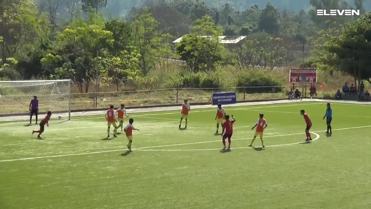 Bhutan CUP Paro FC Vs Ugyen Academy  Goal in 49 min, Score 2:0