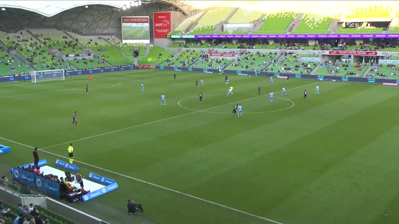 AUS D1 Melbourne City Vs Western Sydney Keijiro Ogawa Goal in 69 min, Score 3:3