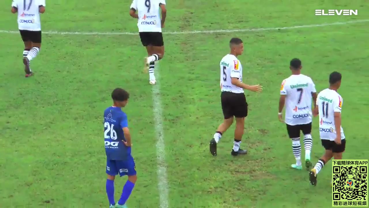 CSP YC Jaguariuna SP Youth Vs ABC FC RN (Youth) Vítor Emanuel Goal in 8 min, Score 0:1