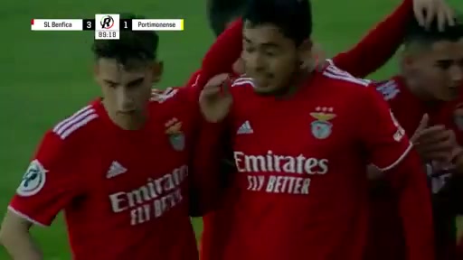 Por U23 Benfica U23 Vs Portimonense U23  Goal in 89 min, Score 3:1