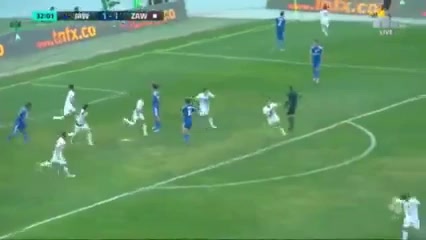 IRQ D1 Al Quwa Al Jawiya Vs Al Zawraa Saad Abdulamir Goal in 33 min, Score 1:2