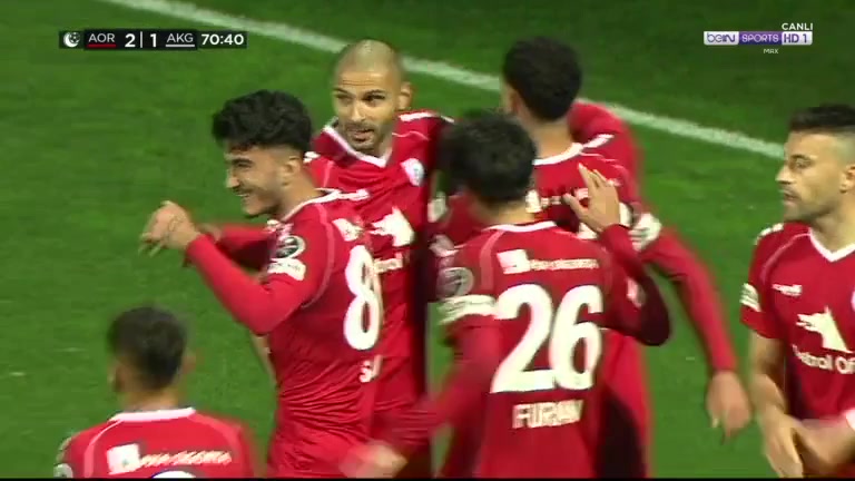 TUR D2 Altinordu Vs Keciorengucu Feyttullah Gurluk Goal in 70 min, Score 2:1