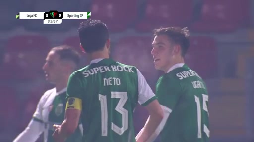 POR CN Leca Vs Sporting CP 31 phút Vào, ghi bàn 0:2