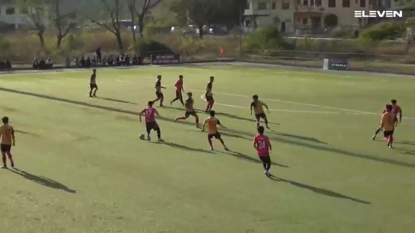 Bhutan CUP Thimphu City Vs Paro FC  Goal in 89 min, Score 2:1