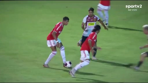 CSP YC Internacional RS U20 Vs Flamengo-SP (Youth)  Goal in 7 min, Score 1:0