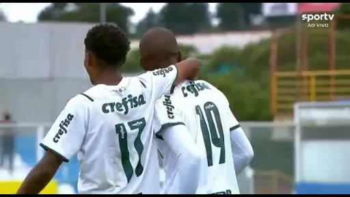 CSP YC Palmeiras (Youth) Vs Maua SP Youth Vitinho Goal in 81 min, Score 3:0