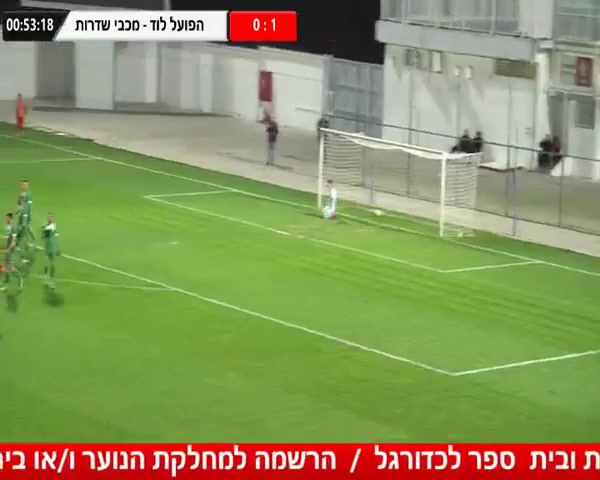 ISR CL MS Hapoel Lod Vs Maccabi Ironi Sderot  Goal in 55 min, Score 2:0