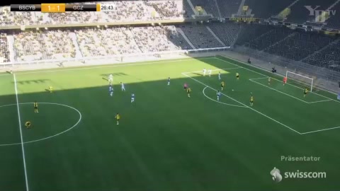 INT CF Young Boys Vs Grasshopper  Goal in 26 min, Score 1:1