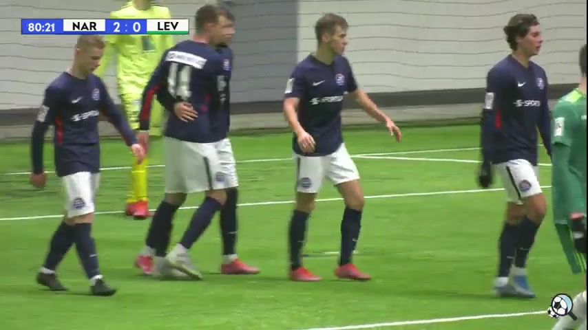 Est WT Trans Narva Vs Levadia Tallinn  Goal in 78 min, Score 2:0