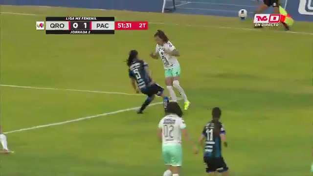 Mex MFW Queretaro (w) Vs Pachuca (w) 52 ทำประตู  ประตู, ทำคะแนน 0:1