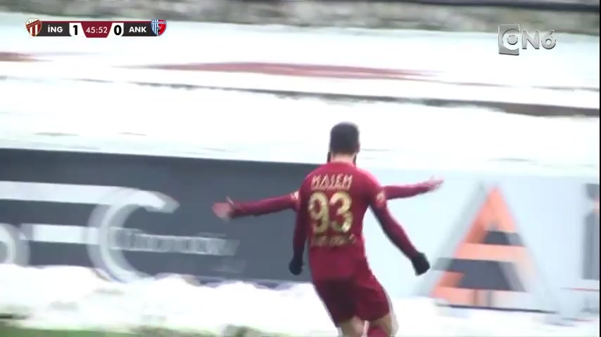TUR D3 Inegolspor Vs Ankaraspor FK Bahadır Taşdelen Goal in 47 min, Score 2:0
