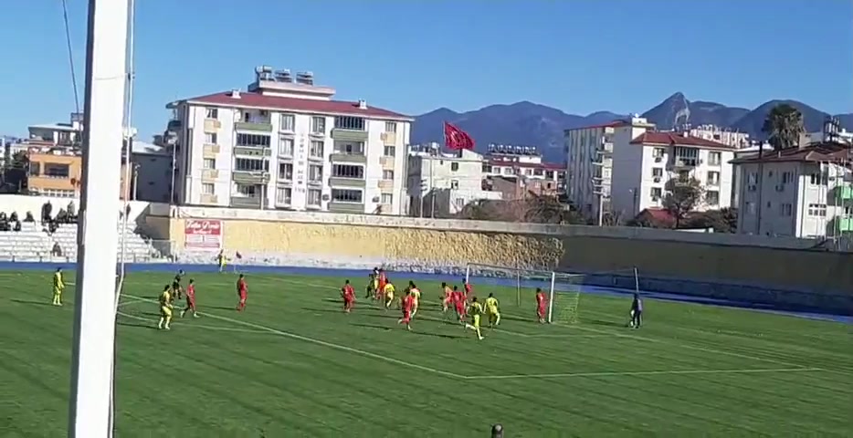 TUR 3B Osmaniyespor Vs Sancaktepe Belediye Spor Gökhan Özer Goal in 27 min, Score 2:0