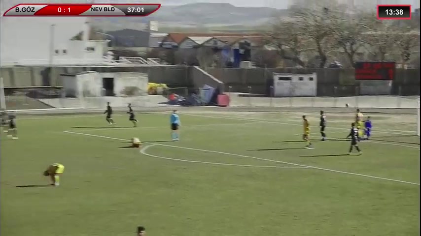 TUR 3B Baskent Gozgozler Vs Nevsehirspor Genclik Yıldıray Koçal Goal in 38 min, Score 0:2