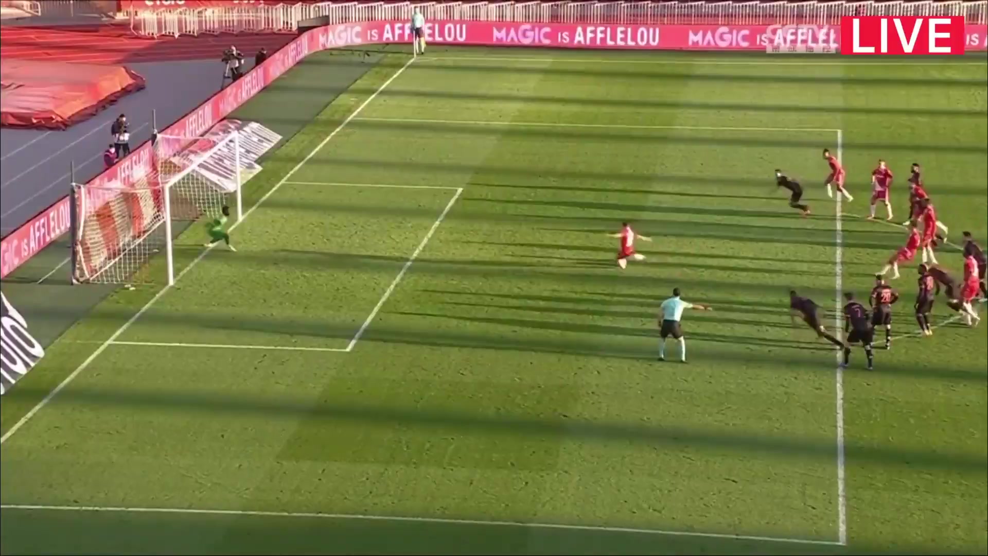 Ligue1 Monaco Vs Clermont 62 phút Ben Yedder WissamVào, ghi bàn 3:0