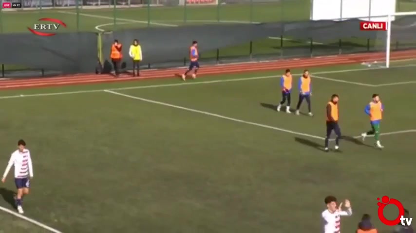 TUR 3B Yesilyurt Belediyespor Vs Duzcespor Dede Çelik Goal in 45+ min, Score 0:1