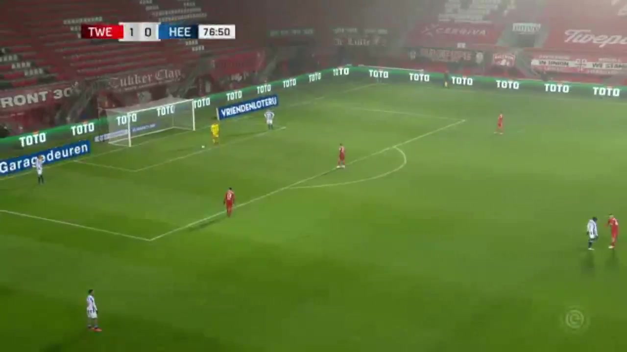 HOL D1 FC Twente Enschede Vs SC Heerenveen 77 phút Manfred Alonso Ugalde ArceVào, ghi bàn 1:0