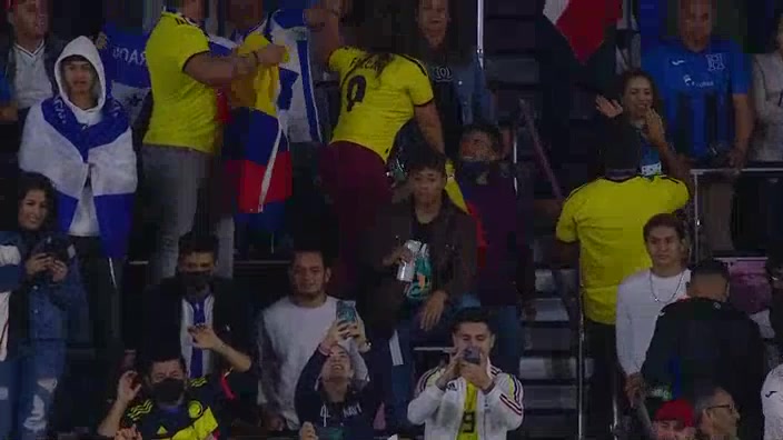 INT FRL Colombia Vs Honduras  Goal in 67 min, Score 2:1