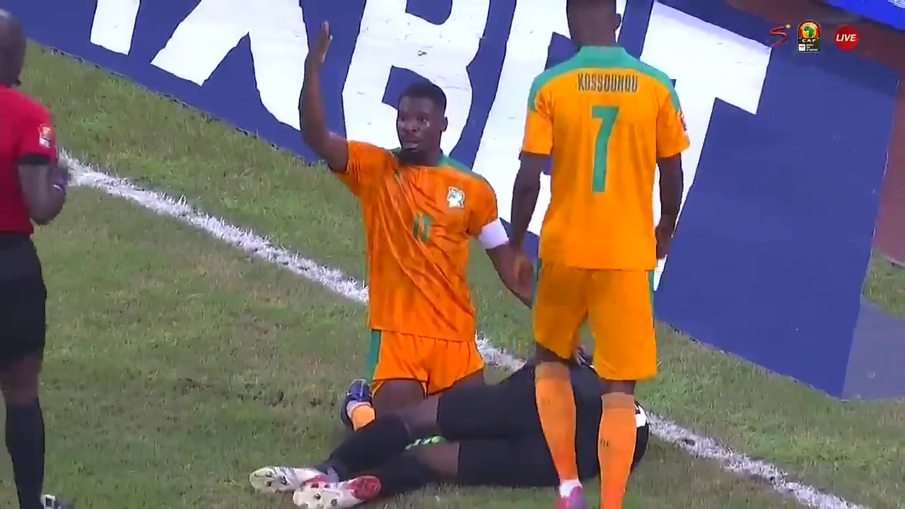 CAF NC Ivory Coast Vs Sierra Leone 93 phút Al Hadji KamaraVào, ghi bàn 2:2