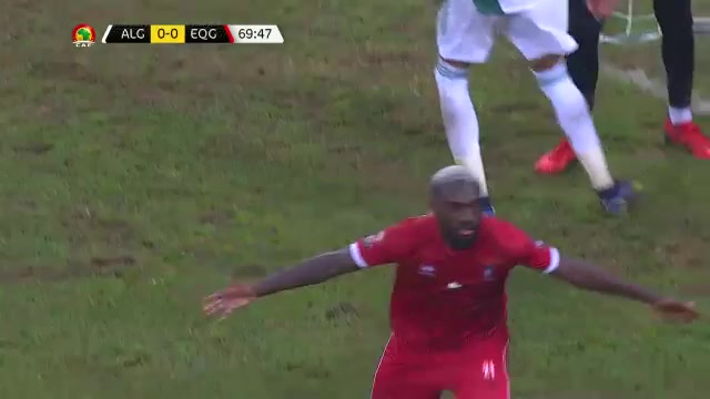 CAF NC Algeria Vs Equatorial Guinea Esteban Orozco Fernandez Goal in 70 min, Score 0:1