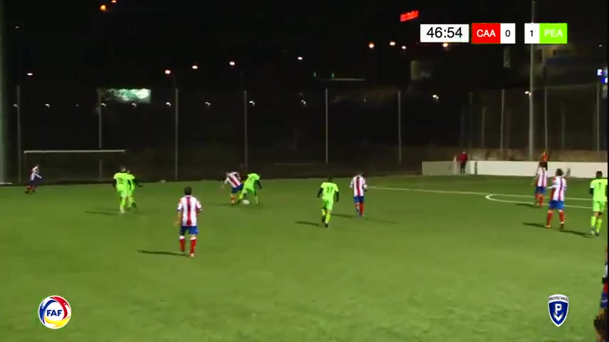 And Cup Atletic America Vs Penya Encarnada  Goal in 48 min, Score 0:2