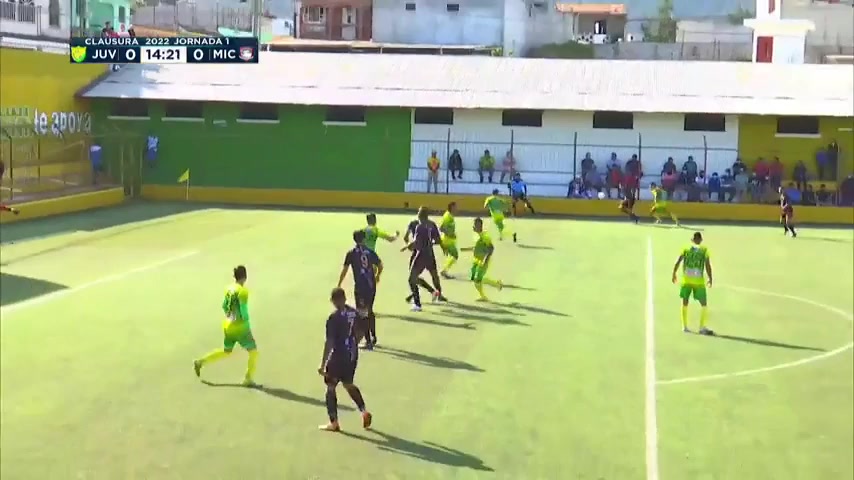 GUA D2 Juventud Pinulteca FC Vs Deportivo Mictlan  Goal in 16 min, Score 1:0