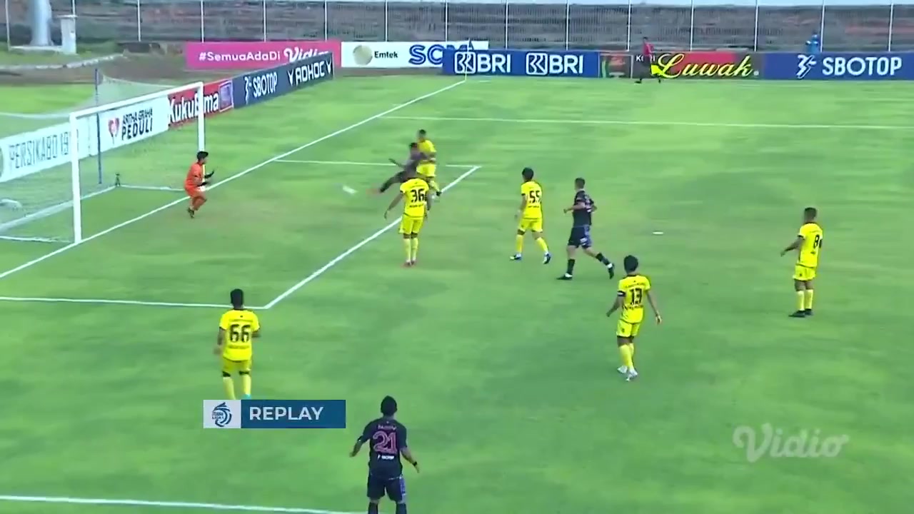 IDN ISL Persikabo 1973 Vs Barito Putera Muhammad Dimas Drajad Goal in 12 min, Score 1:0