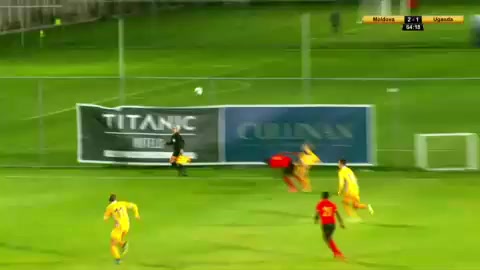 INT FRL Moldova Vs Uganda Milton Karisa Goal in 63 min, Score 2:2