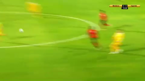 INT FRL Moldova Vs Uganda Patrick Kaddu Goal in 74 min, Score 2:3