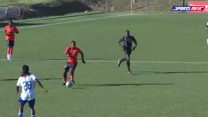 JAM D1 Siti Worley Garden J Vs Portmore United Warner Brown Goal in 41 min, Score 1:0