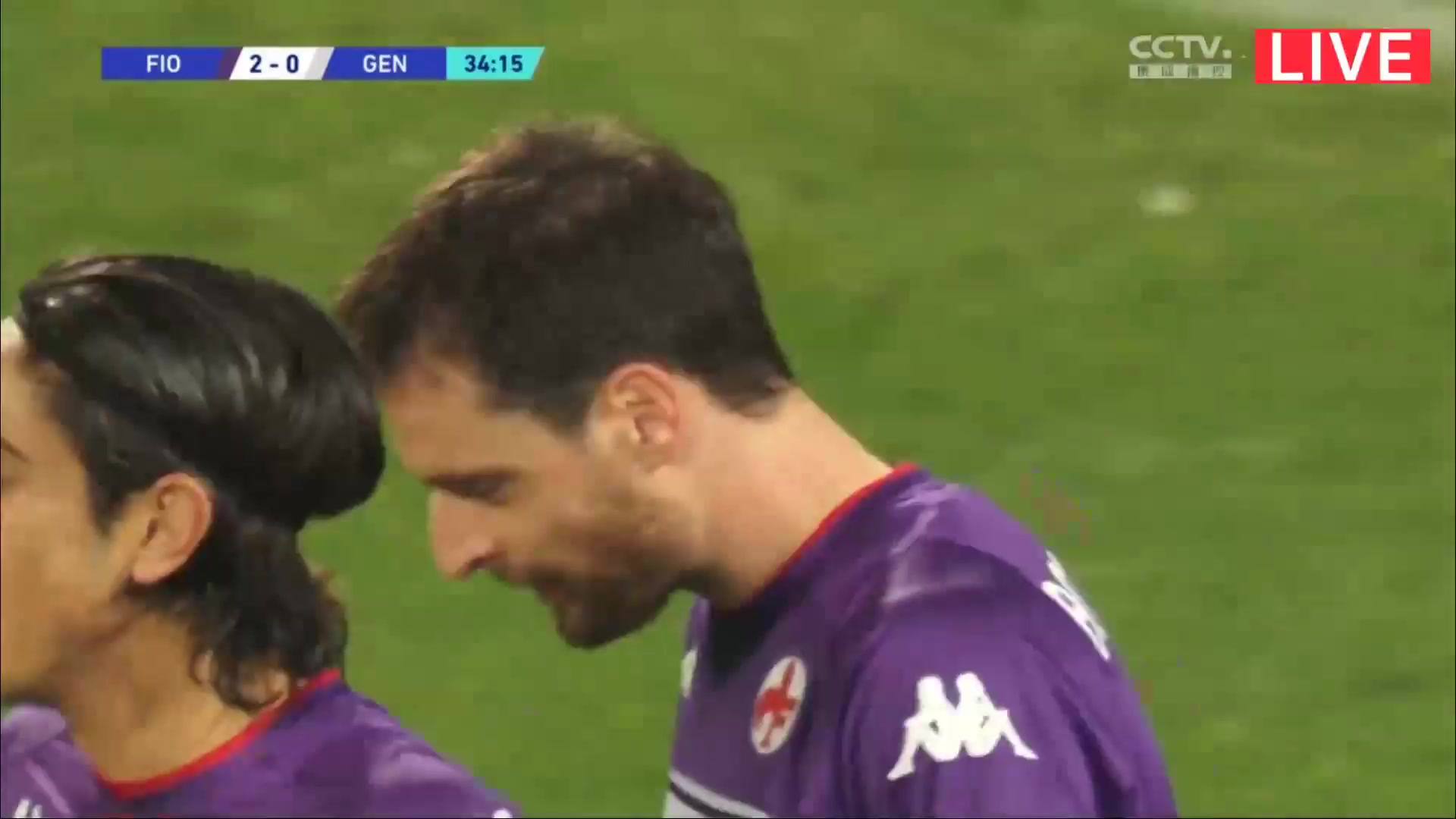 Serie A Fiorentina Vs Genoa 33 phút Giacomo BonaventuraVào, ghi bàn 2:0