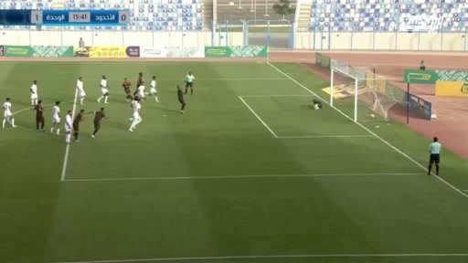 KSA D1 Al-Akhdoud Vs Al Wehda Mecca Ahmed Abdu Goal in 15 min, Score 0:1