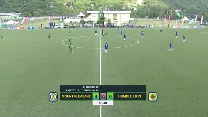 JAM D1 Mount Pleasant FA Vs Humble Lions  Goal in 45+ min, Score 4:0