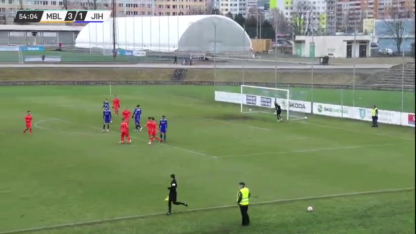 INT CF Mlada Boleslav Vs Vysocina jihlava  Goal in 54 min, Score 4:1