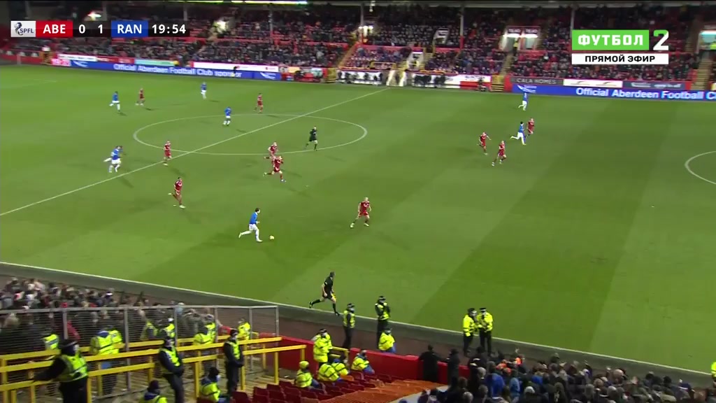 SCO PR Aberdeen Vs Glasgow Rangers 19 phút Ianis HagiVào, ghi bàn 0:1