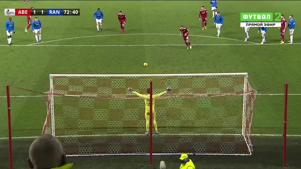 SCO PR Aberdeen Vs Glasgow Rangers 72 phút Vào, ghi bàn 1:1
