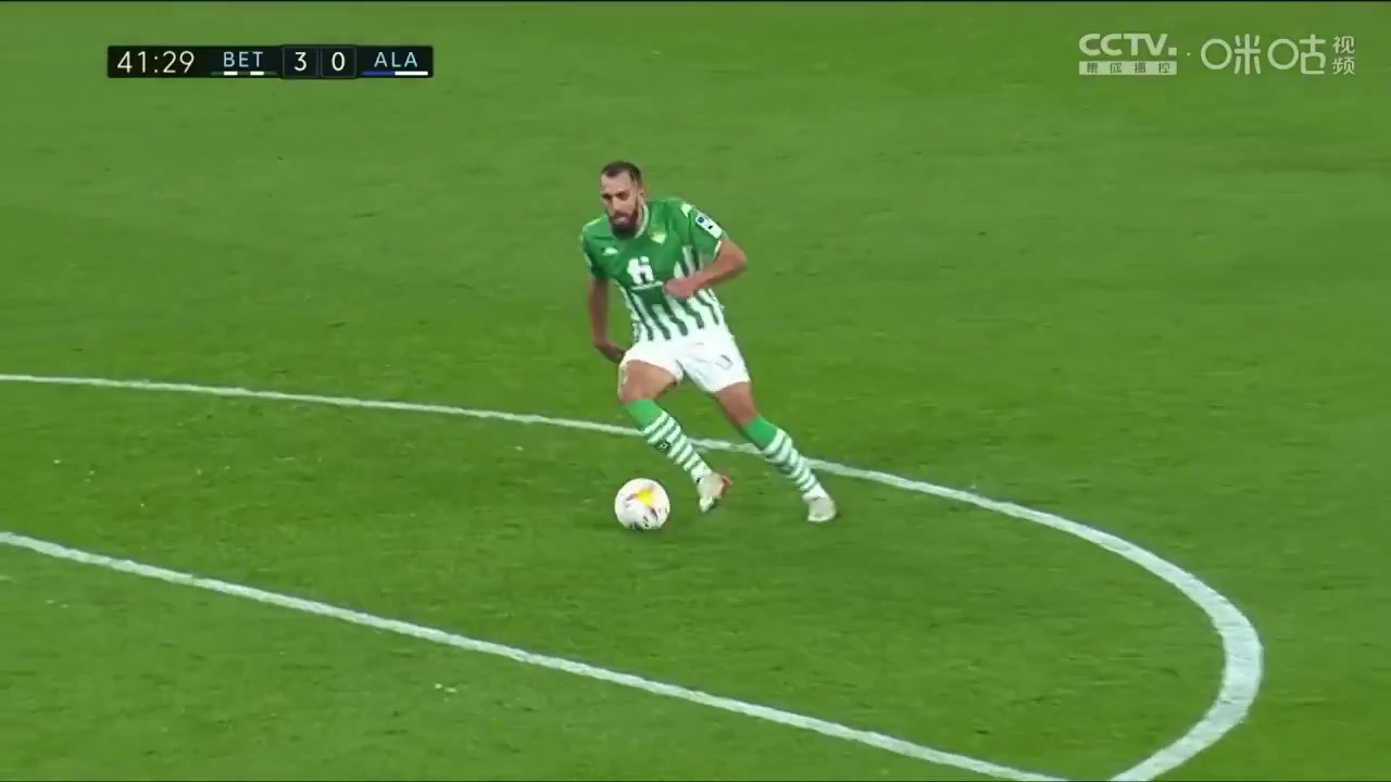 Laliga1 Real Betis Vs Alaves Borja Iglesias Quintas Goal in 40 min, Score 3:0