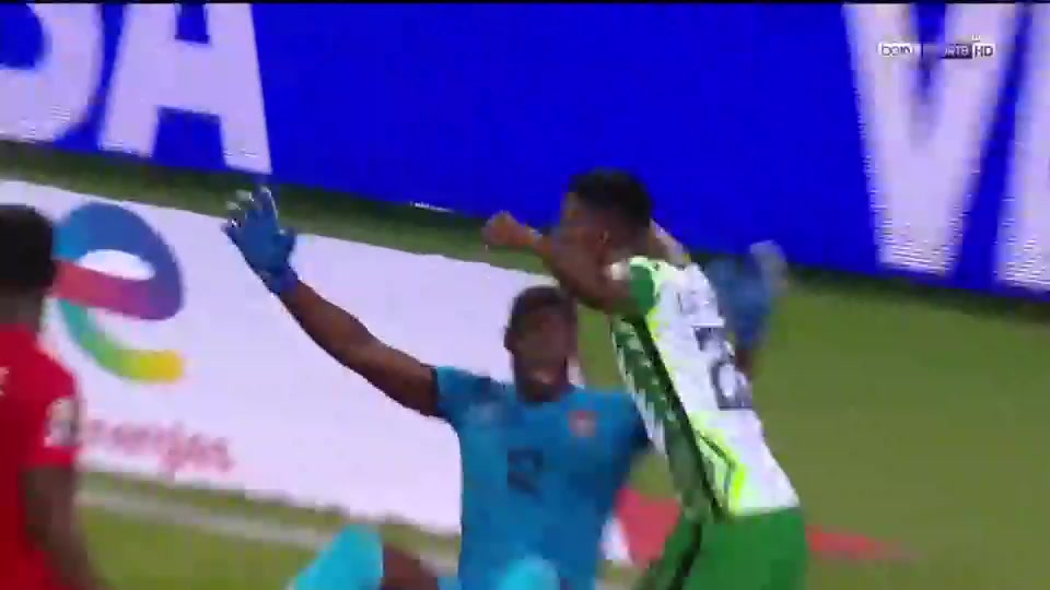 CAF NC Guinea Bissau Vs Nigeria William Troost-Ekong Goal in 76 min, Score 0:2