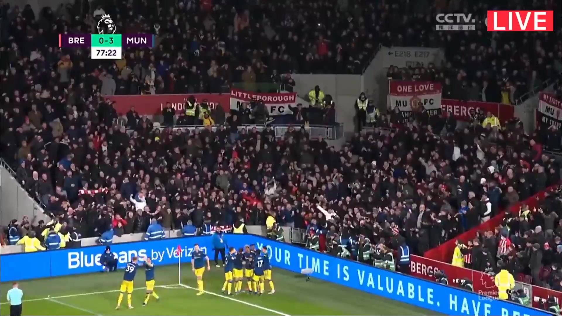 EPL Brentford Vs Manchester United 77 phút Vào, ghi bàn 0:3