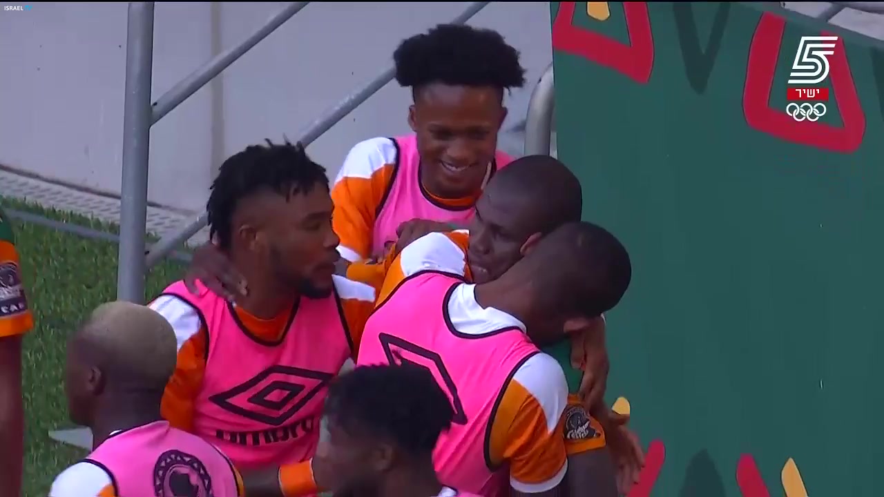 CAF NC Ivory Coast Vs Algeria Franck Kessie Goal in 22 min, Score 1:0