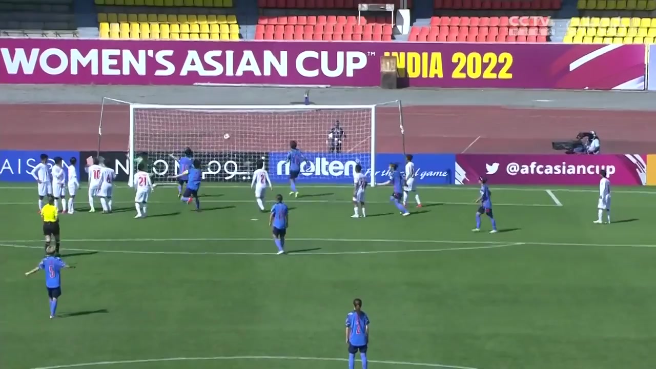 AFC W Japan (w) Vs Myanmar (w) Hikaru Naomoto Goal in 52 min, Score 3:0