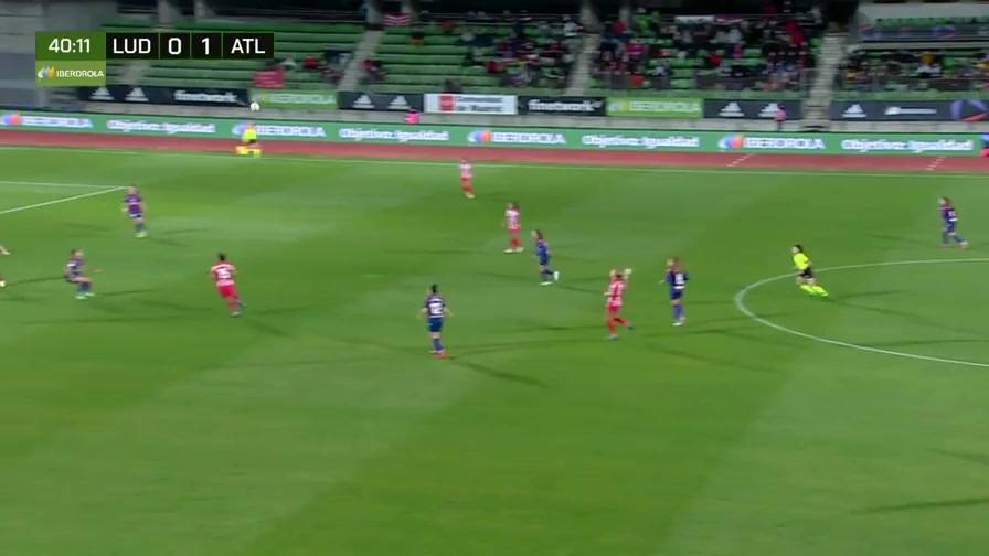 SSCW Levante UD (w) Vs Atletico de Madrid （w） Ferez C. Goal in 40 min, Score 1:1