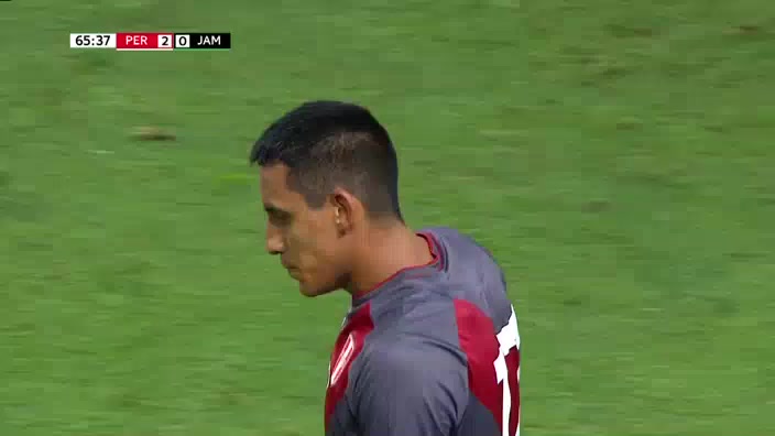 INT FRL Peru Vs Jamaica Alex Valera Goal in 65 min, Score 2:0