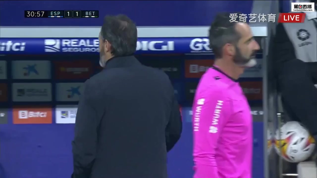 Laliga1 RCD Espanyol Vs Real Betis 30 phút Vào, ghi bàn 1:1