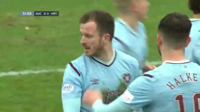 SCOFAC Auchinleck Talbot Vs Heart of Midlothian Liam Boyce Goal in 52 min, Score 0:3