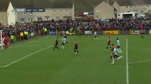 SCOFAC Auchinleck Talbot Vs Heart of Midlothian Alex Cochrane Goal in 84 min, Score 0:5