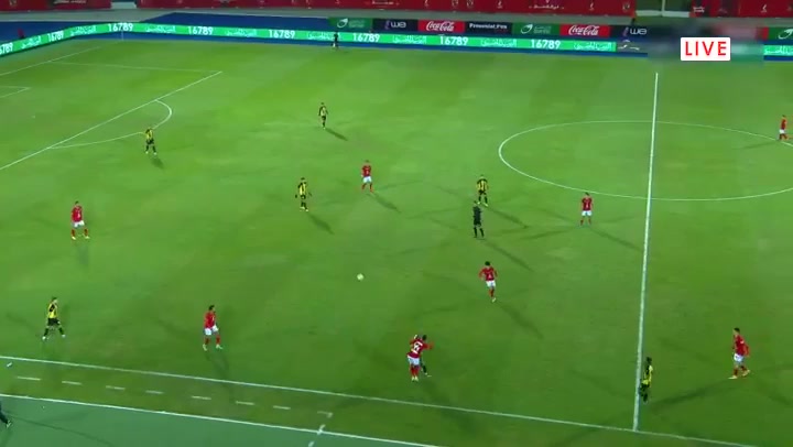 EFA CL EL Ahly Vs Arab Contractors Zeyad Tarek Goal in 55 min, Score 1:1