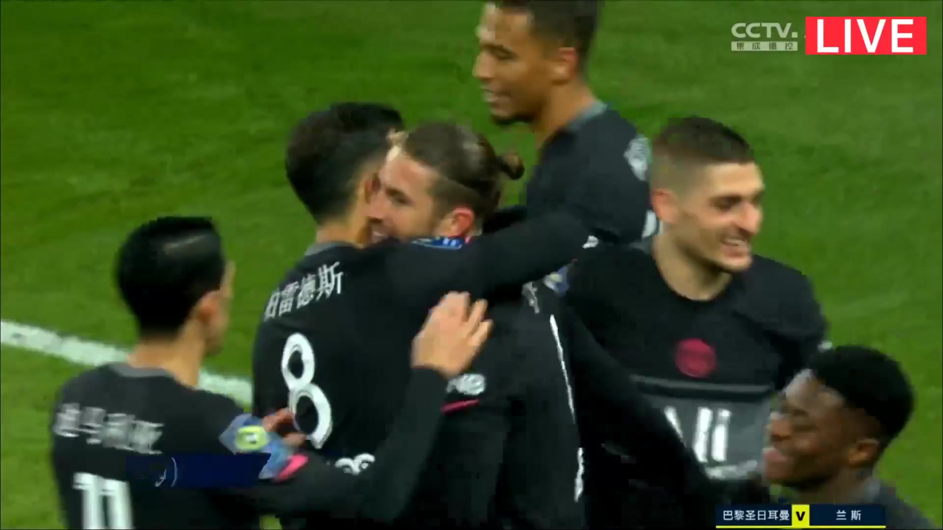 Ligue1 Paris Saint Germain (PSG) Vs Reims 62 ทำประตู  ประตู, ทำคะแนน 2:0